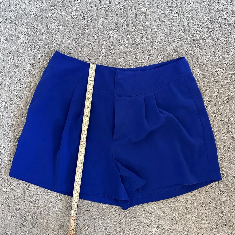 Jennifer Lopez High Waist Shorts - Fuchsia, Navy, and Ivory